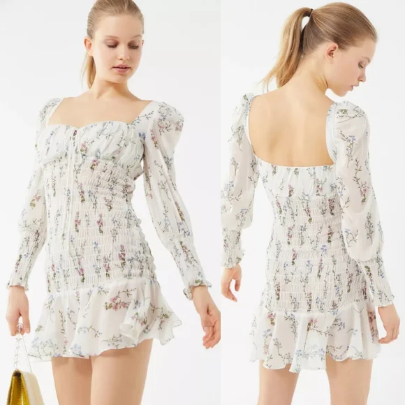 dixon mini dress for love and lemons For Love and Lemons - Dixon Mini Dress